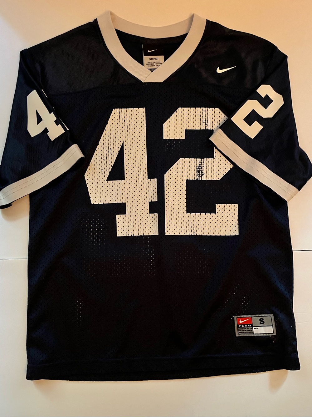 Nike Team Penn State #42 Mesh Jersey Youth Small 8/10